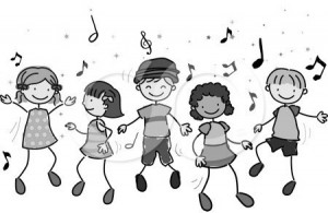singing dancing children jpeg