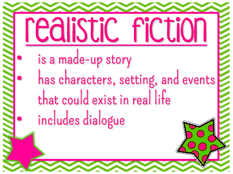 Realistic Fiction Definition 4th Grade