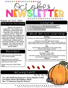 Copy of Newsletter 10.26 Weideman